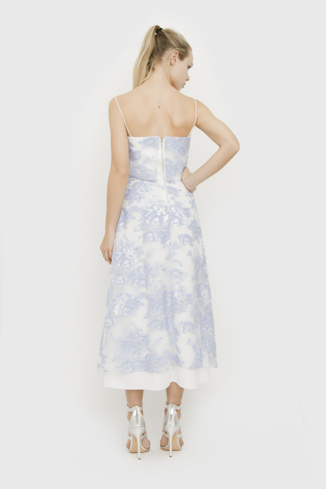ORGANZA JACQUARD DRESS