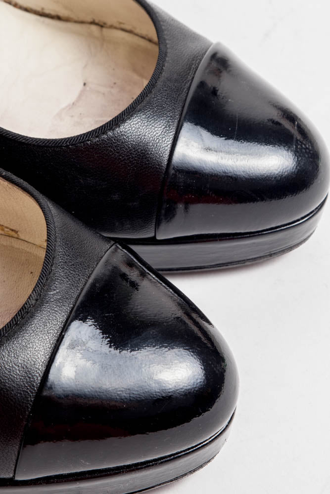 METALLIC HEEL PUMPS