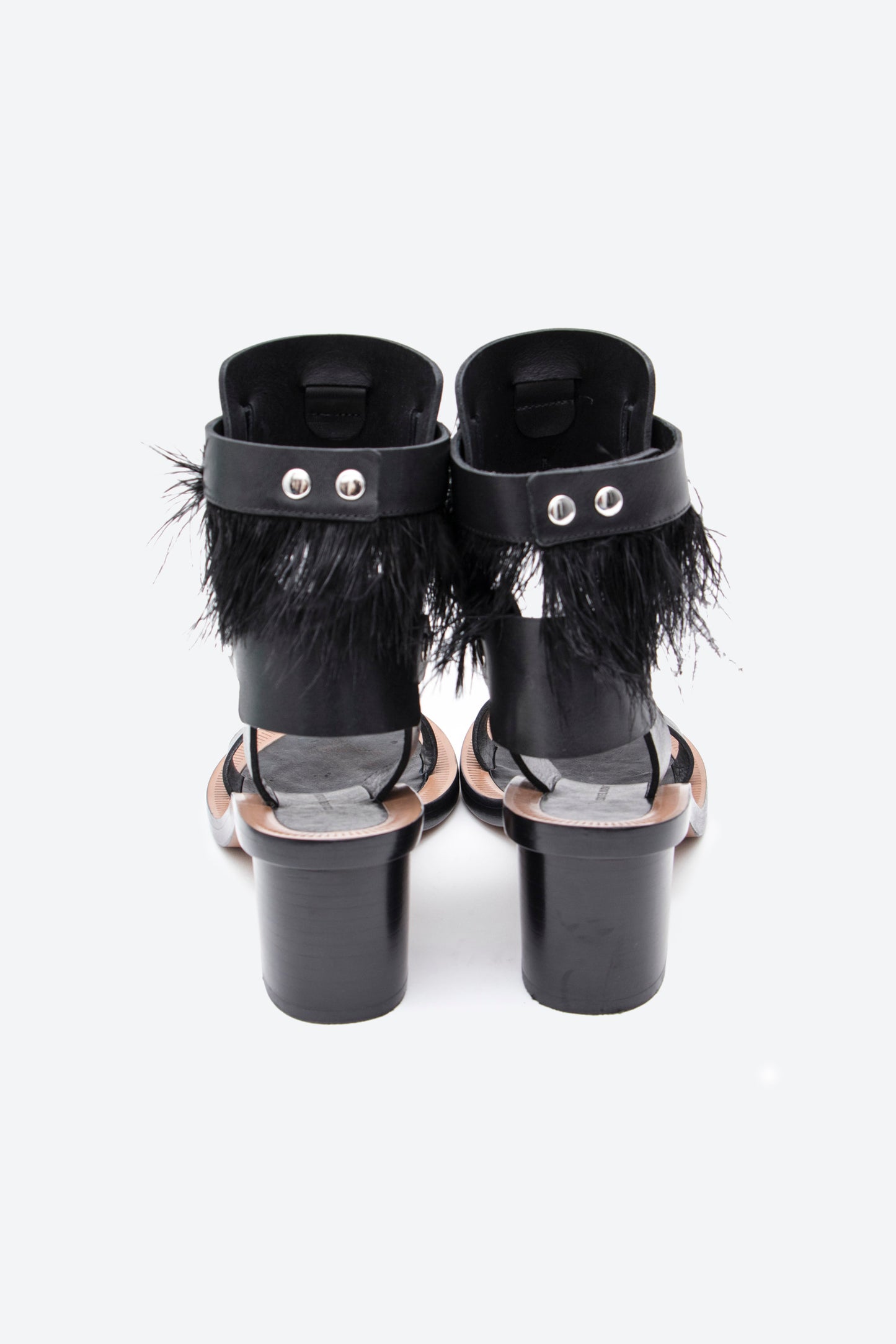 JUDIE FEATHER SANDAL