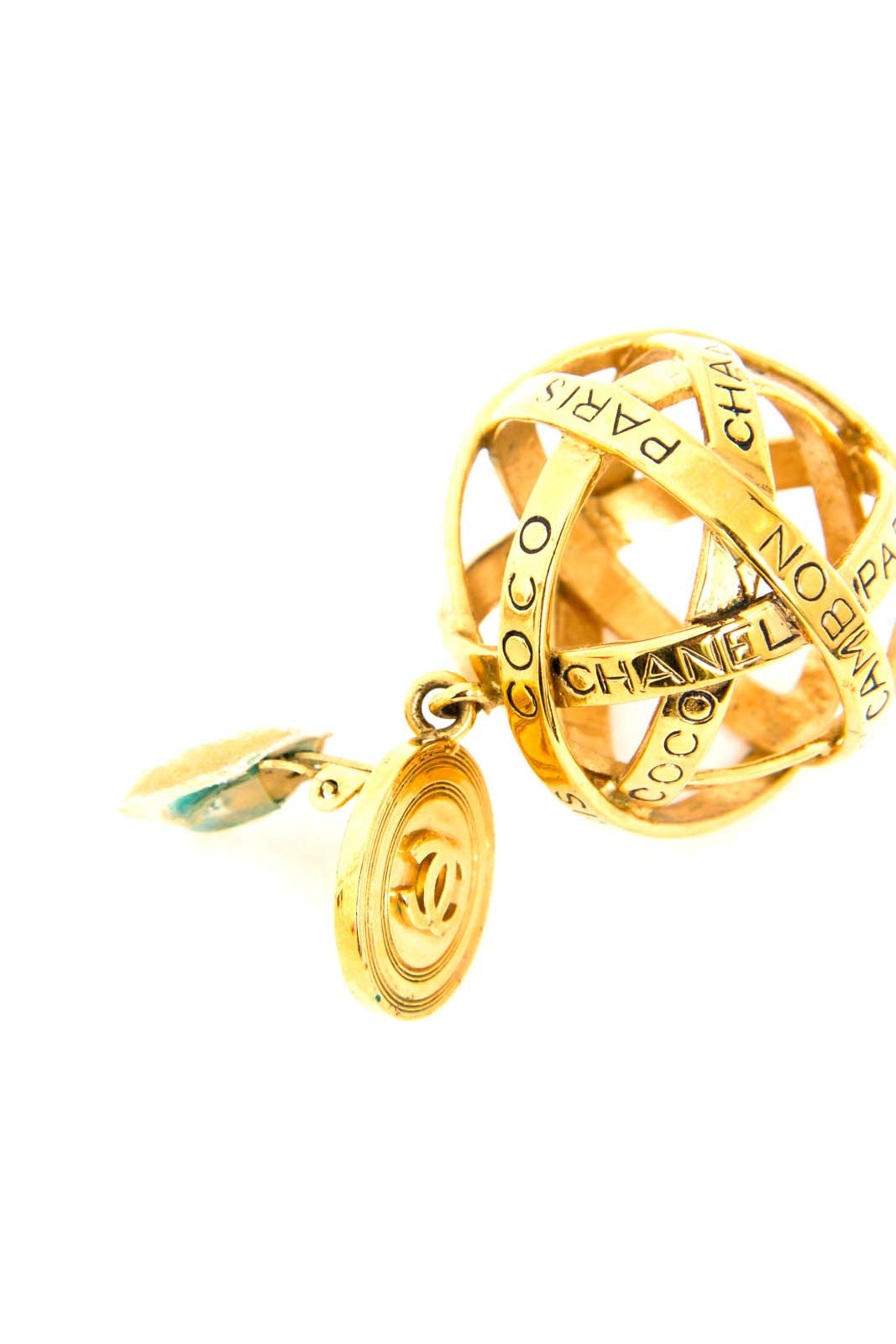 VINTAGE GLOBE EARRINGS