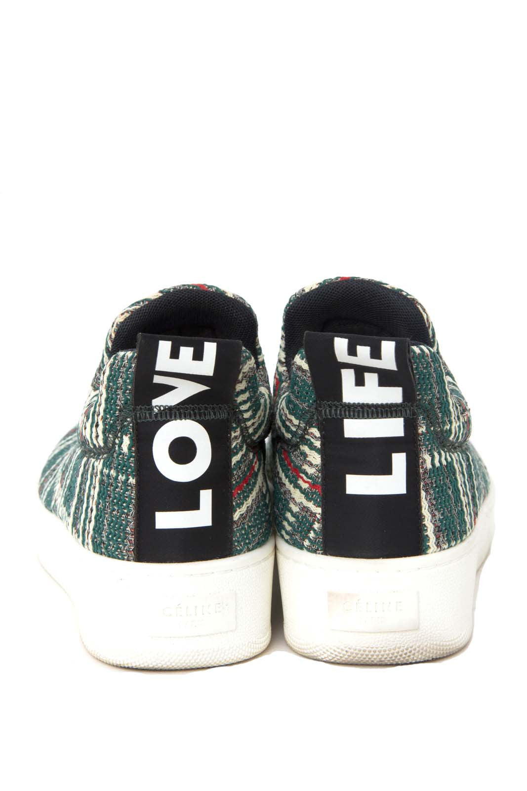 LOVE LIFE TWEED SNEAKERS