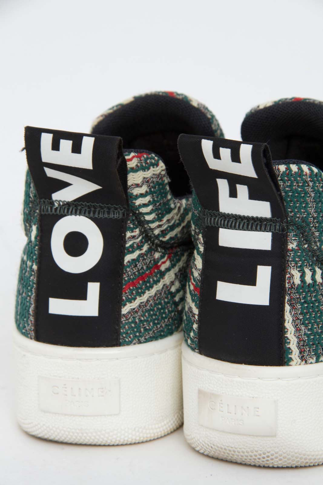 LOVE LIFE TWEED SNEAKERS