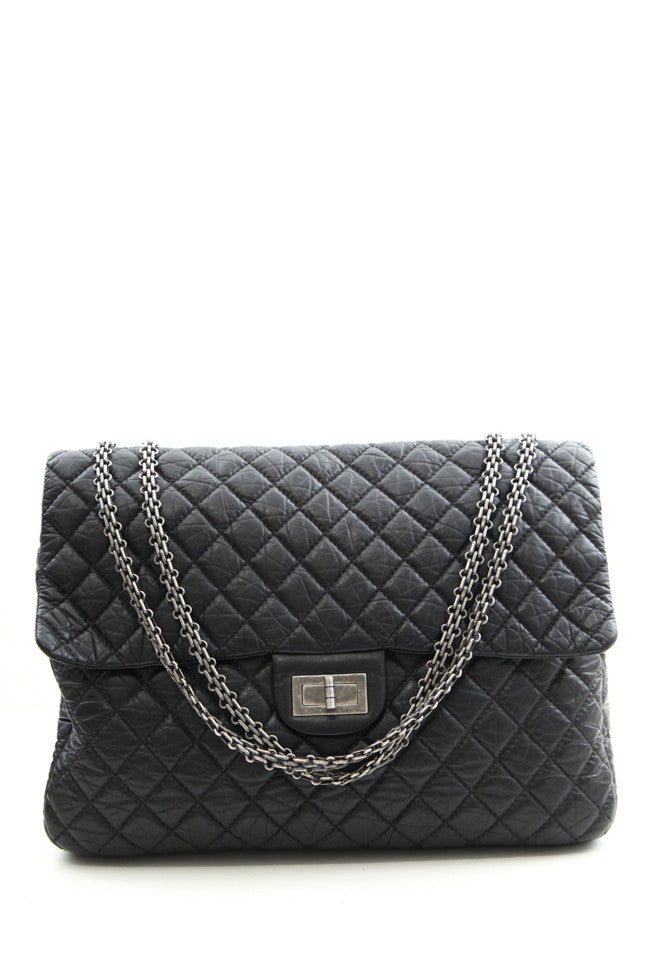BLACK REISSUE JUMBO PURSE