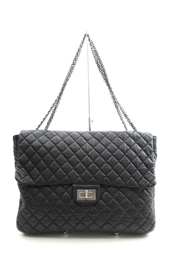 BLACK REISSUE JUMBO PURSE
