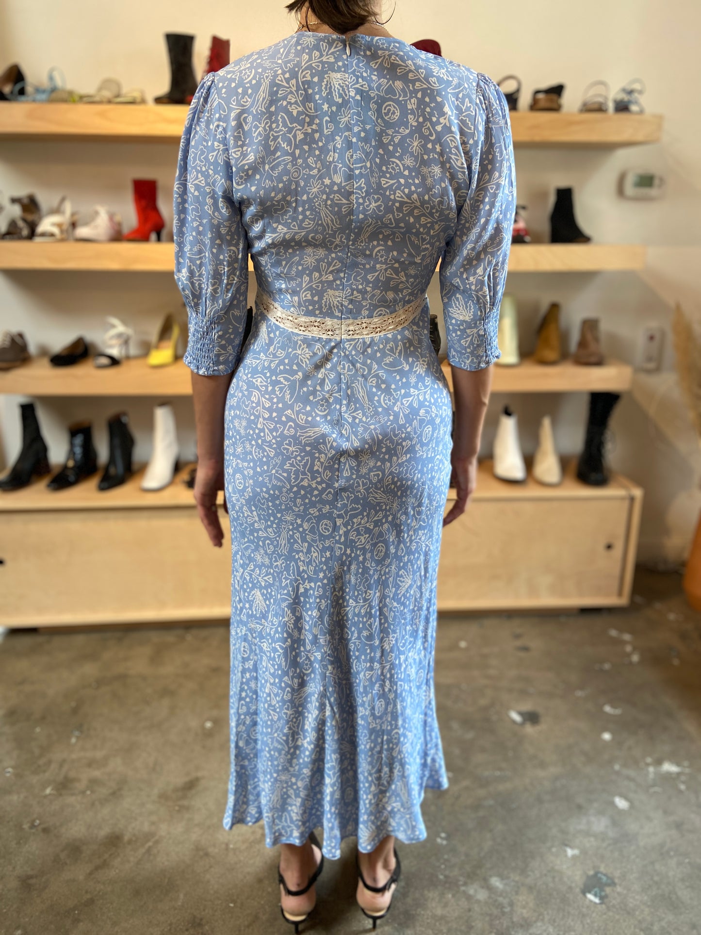 GEMMA MIDI DRESS W TAGS
