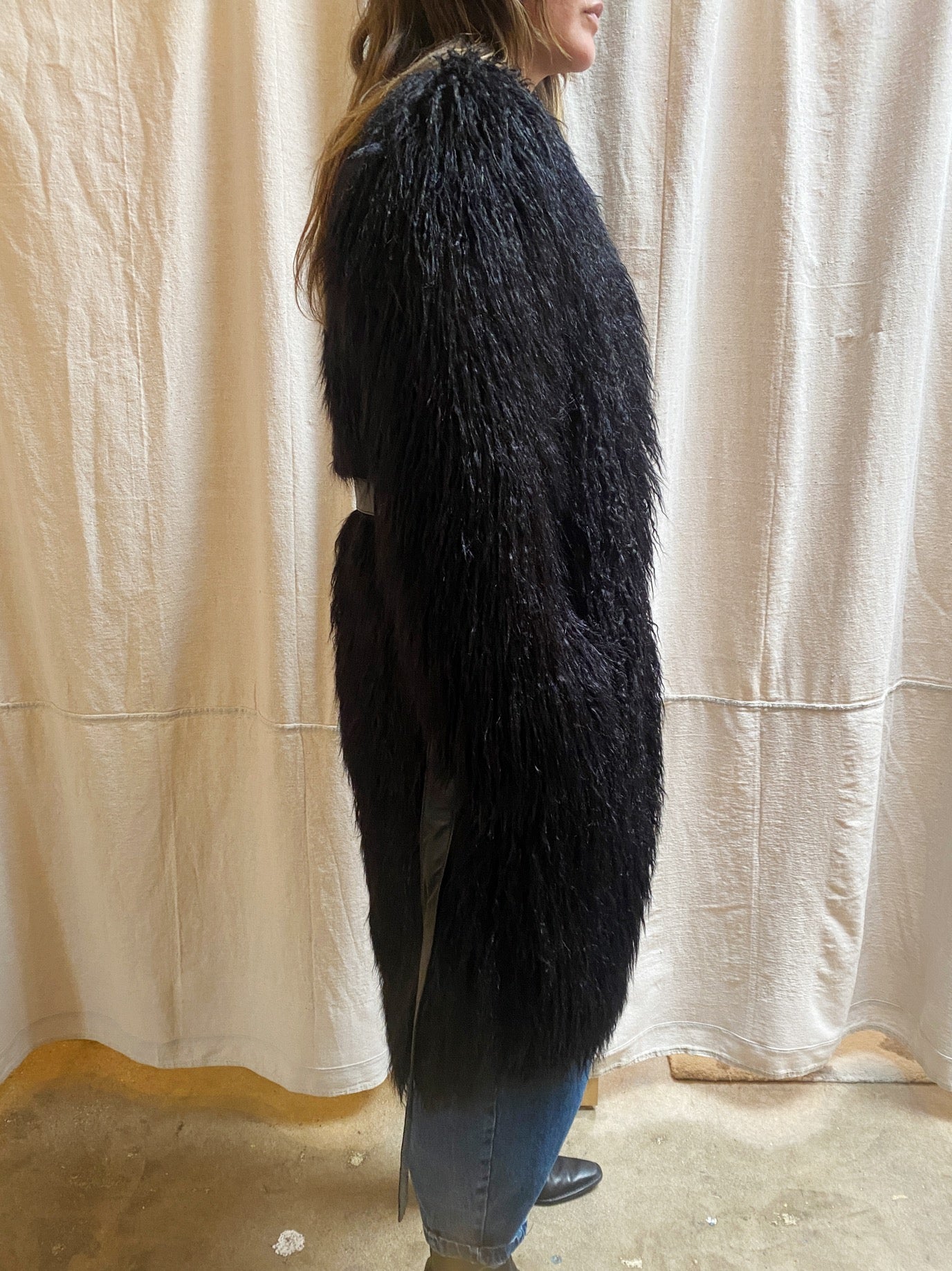 MOXIE SHAGGY COAT