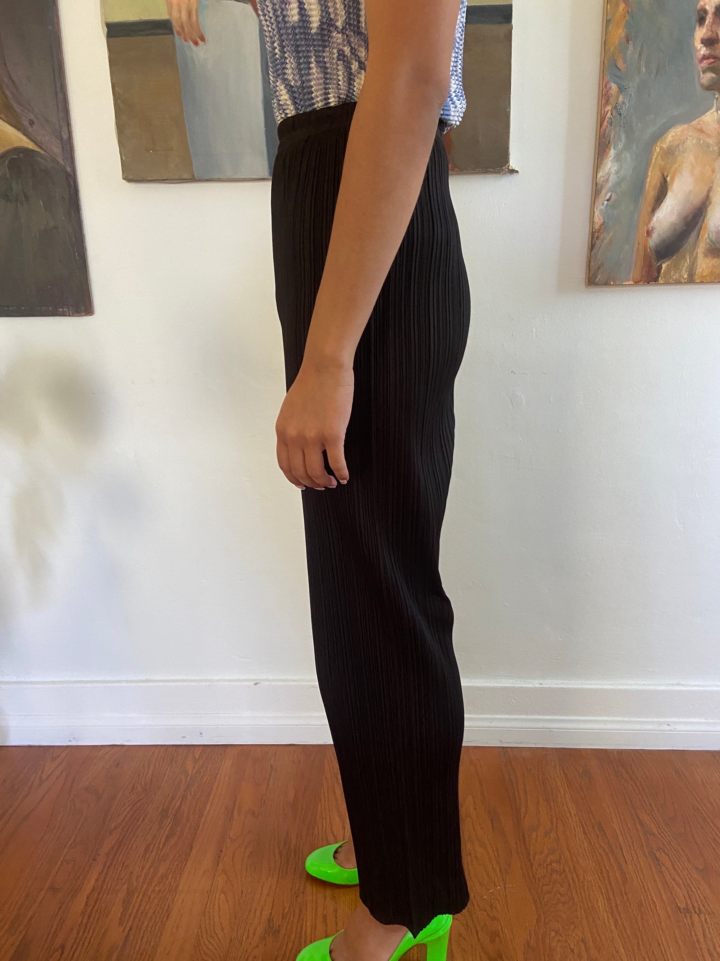 PLEATS PLEASE PLUM PANTS