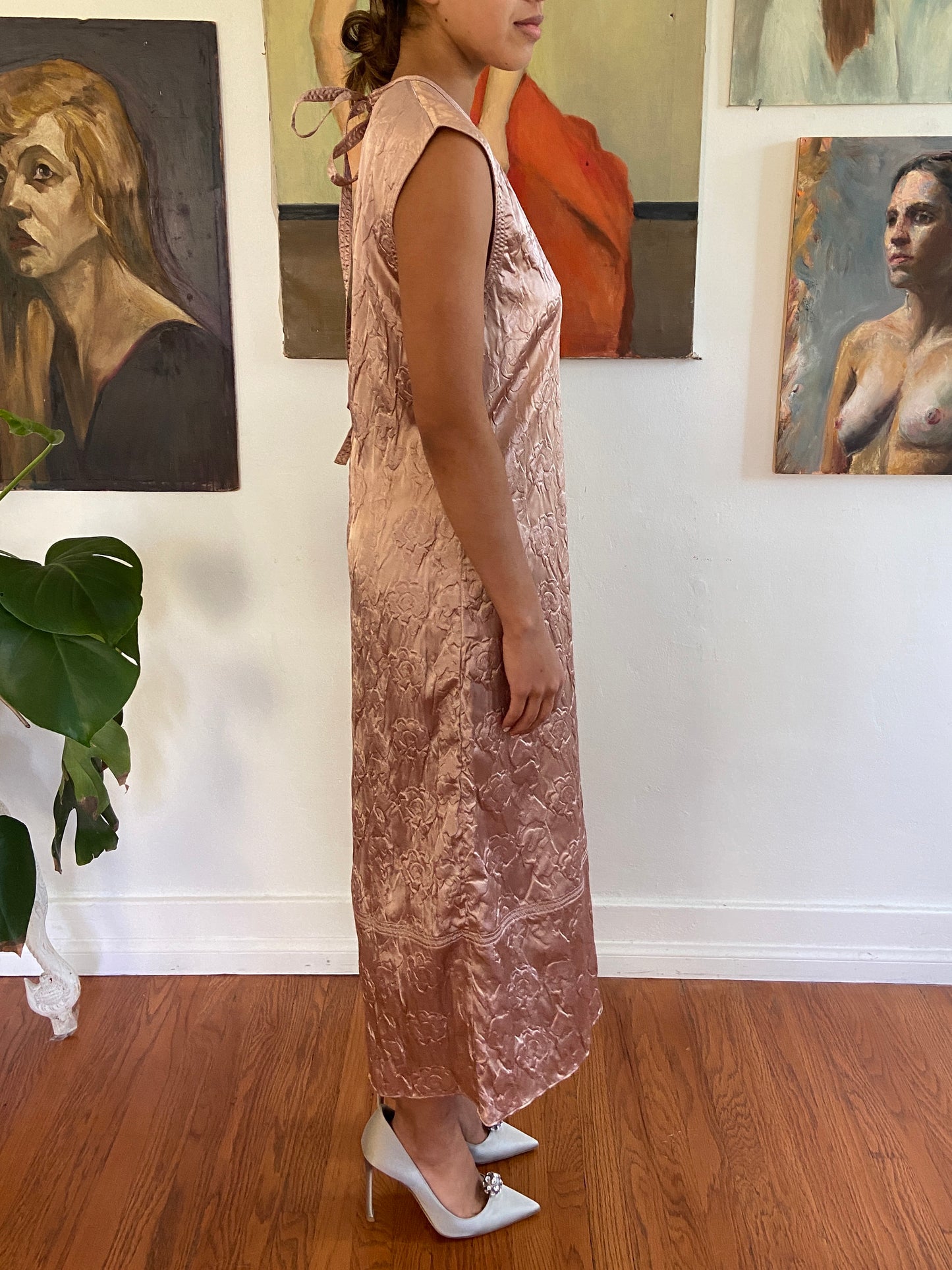 DARIENNE CRINKLE DRESS W TAGS