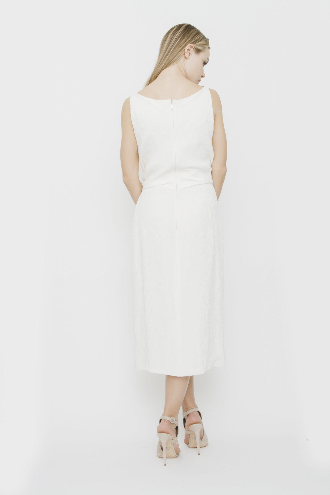 CREPE TIE DRESS