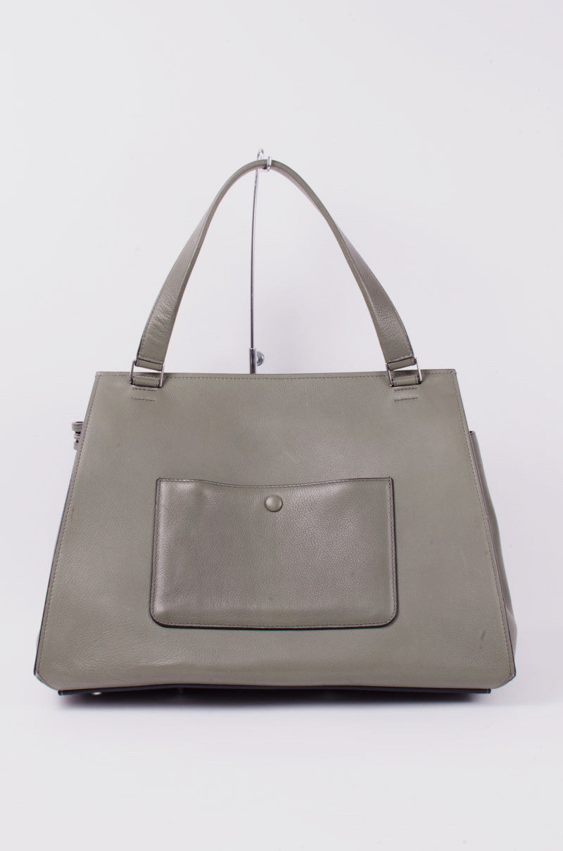 SAGE GREEN EDGE PURSE