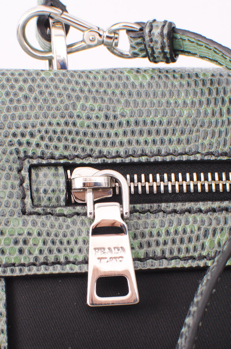 LIZARD EMBOSSED PURSE