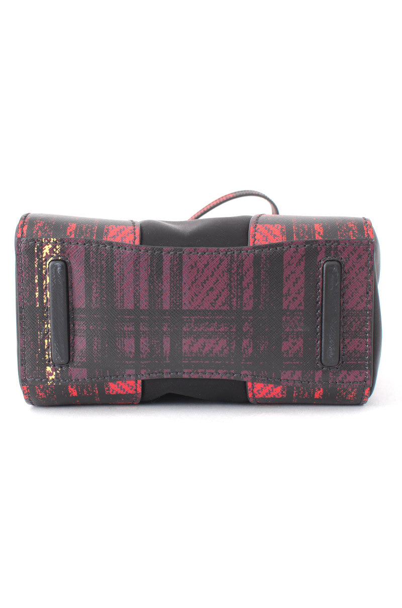 TARTAIN TESSUTO & SAFFIANO PURSE