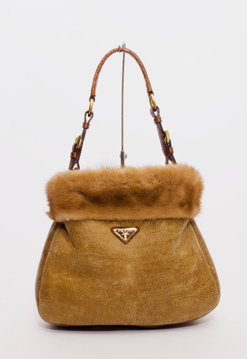 MONTONE VISONE PURSE