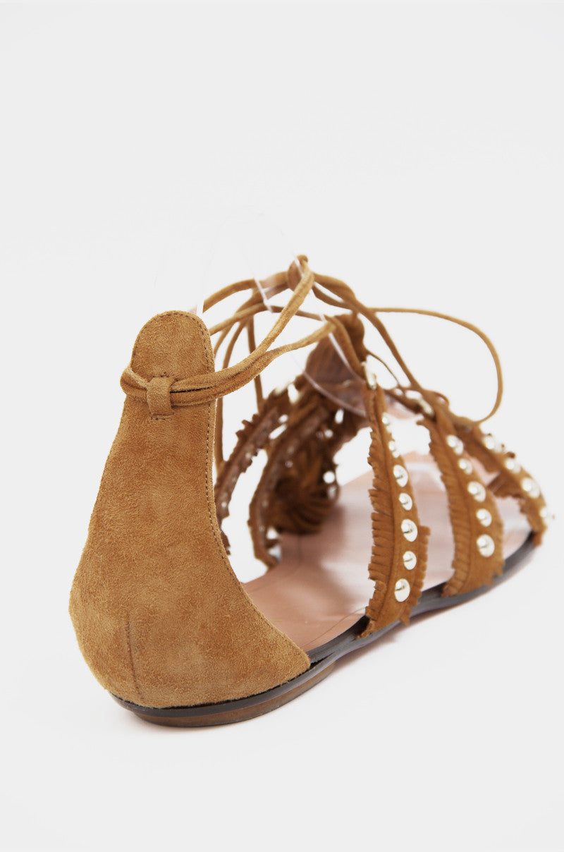 TULUM COGNAC SANDALS
