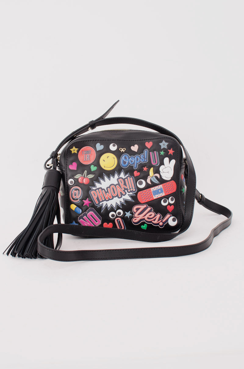 WINK STICKER CROSSBODY PURSE