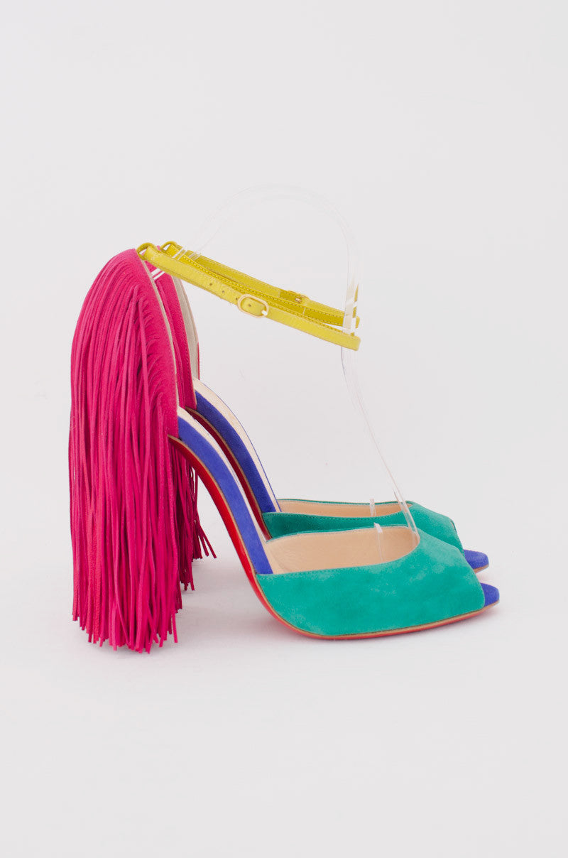 OTROT 120 FRINGE HEELS