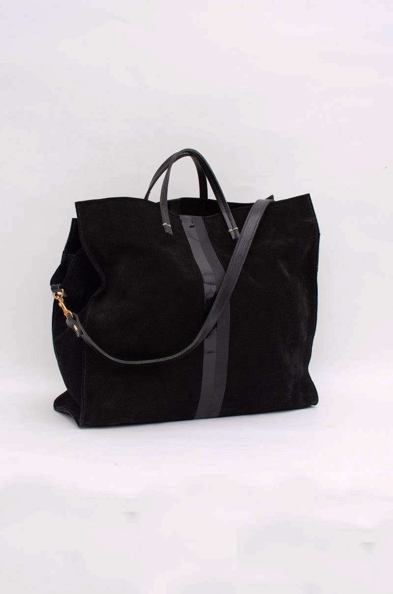SIMPLE NUBUCK SUEDE TOTE