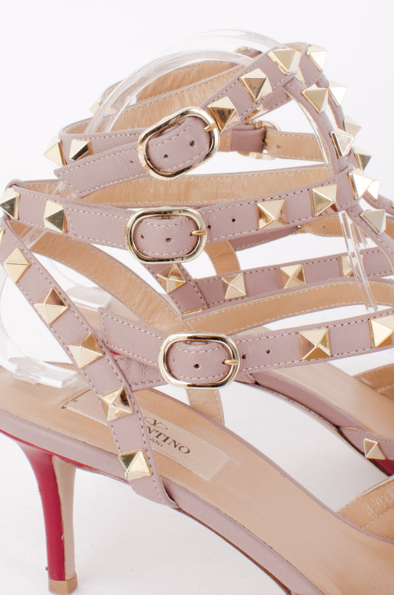 RED CAGED ROCKSTUDS