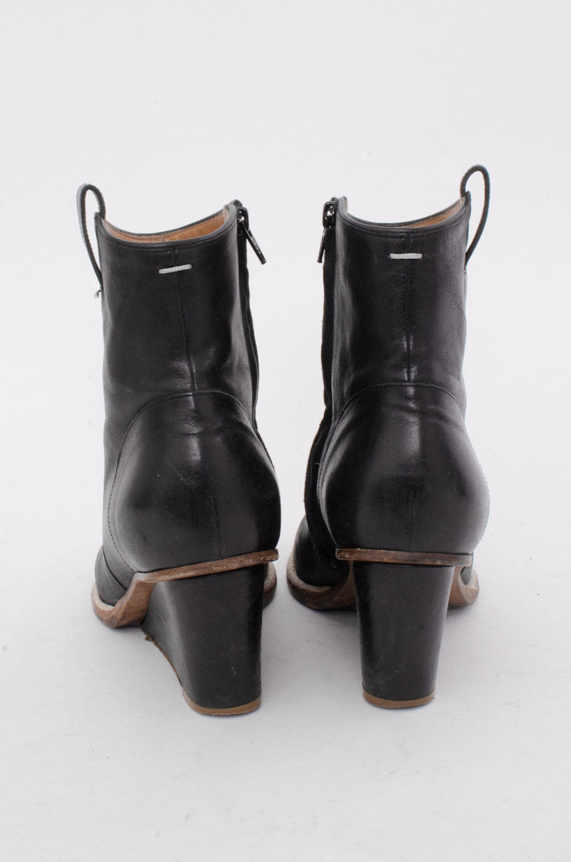 ROPE TRIM WEDGE BOOT