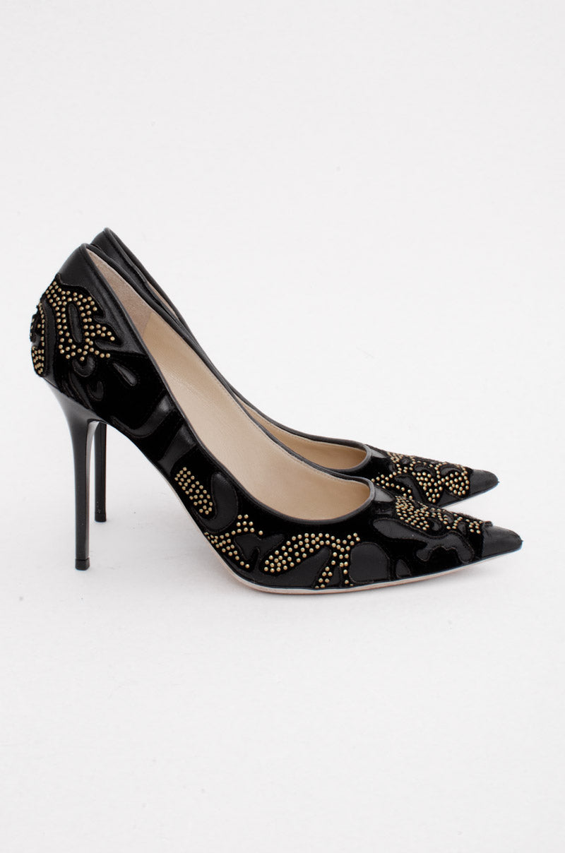 ABEL STUDDED STILETTOS