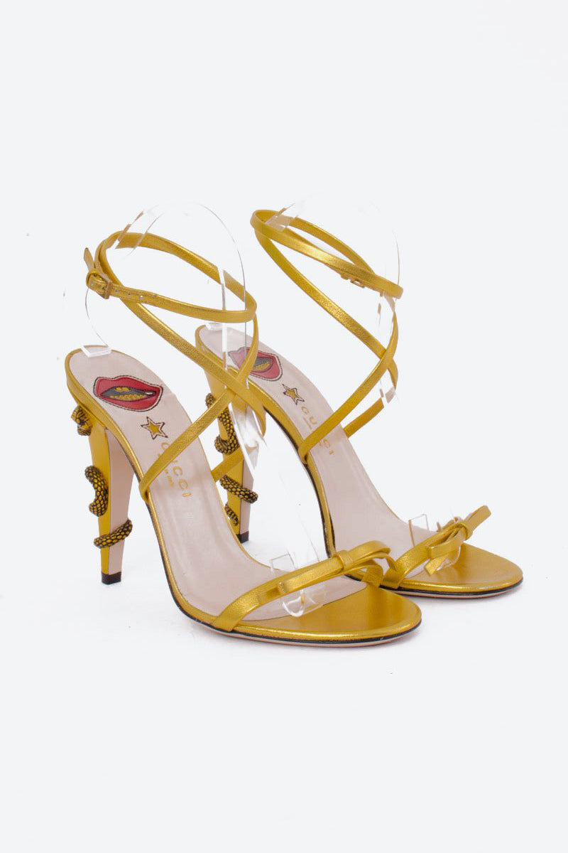 SNAKE HEEL STILETTO
