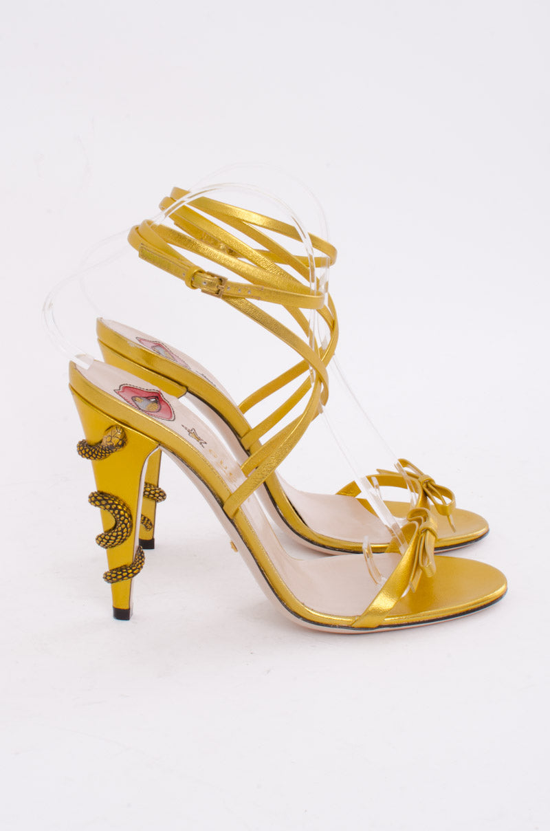 SNAKE HEEL STILETTO