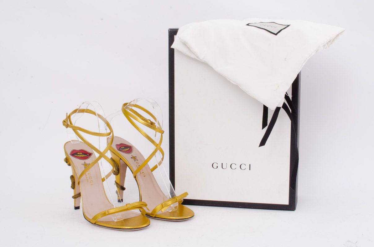 SNAKE HEEL STILETTO
