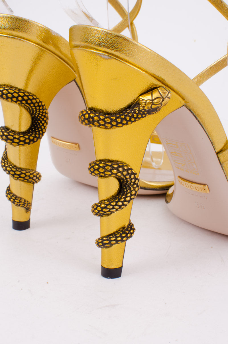 SNAKE HEEL STILETTO
