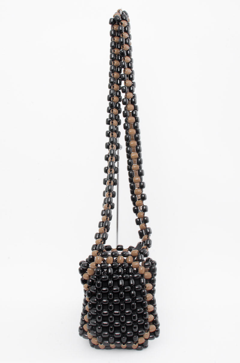 BEADED SHOULDER BAG