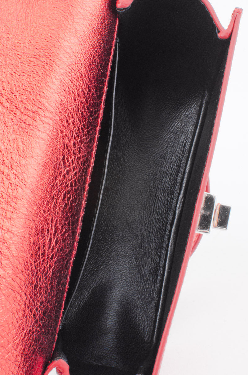 METALLIC LOU BAG