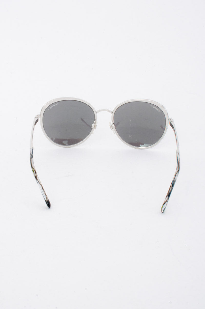 MIRRORED ROUND SUNGLASSES
