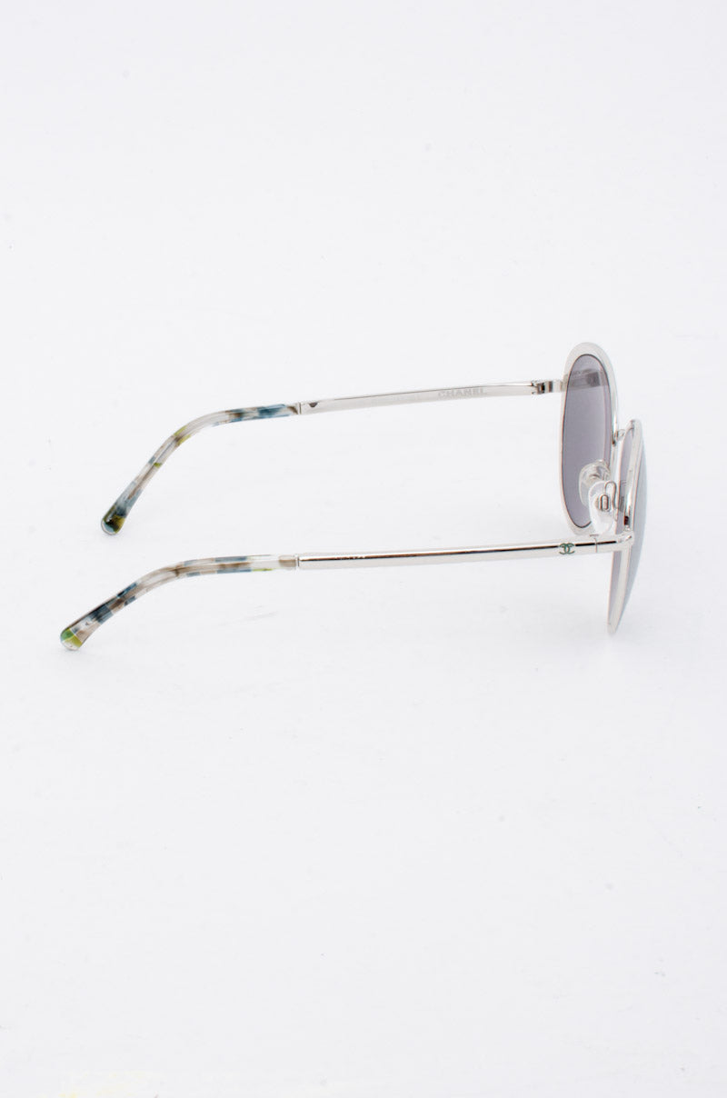 MIRRORED ROUND SUNGLASSES