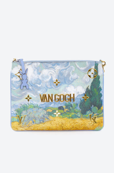 Louis Vuitton Jeff Koons Van Gogh Clutch – Dina C's Fab and Funky