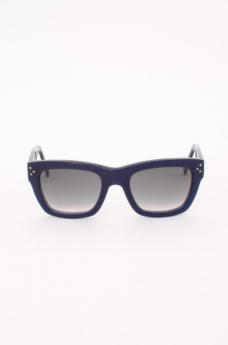NAVY SQUARE SUNGLASSES