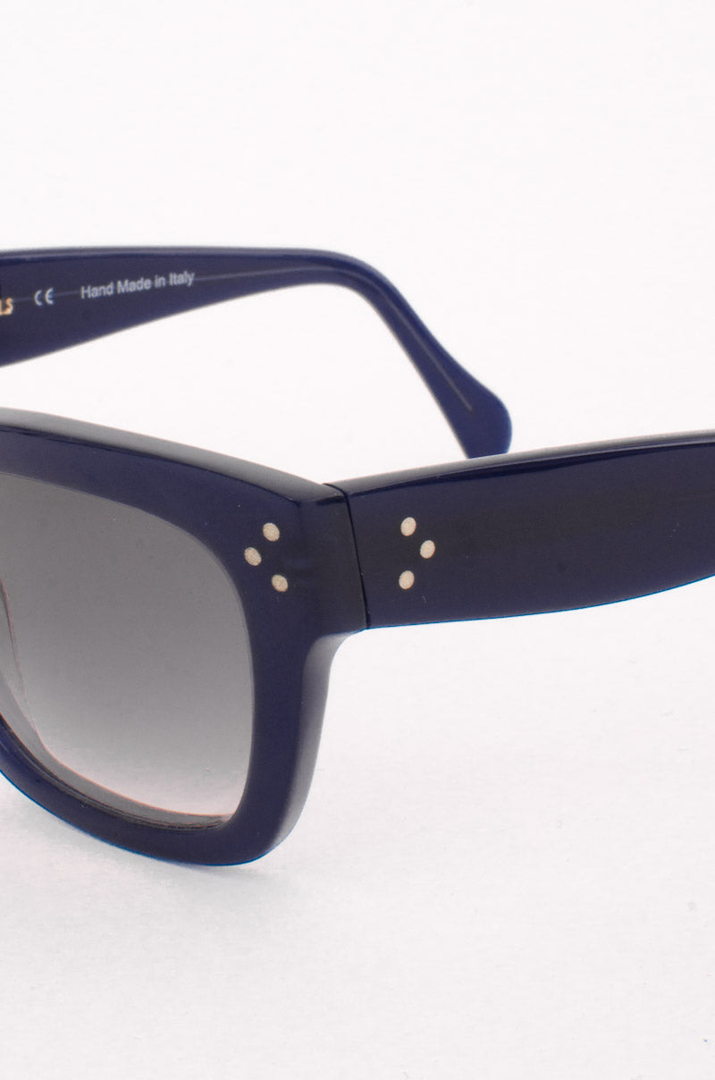 NAVY SQUARE SUNGLASSES
