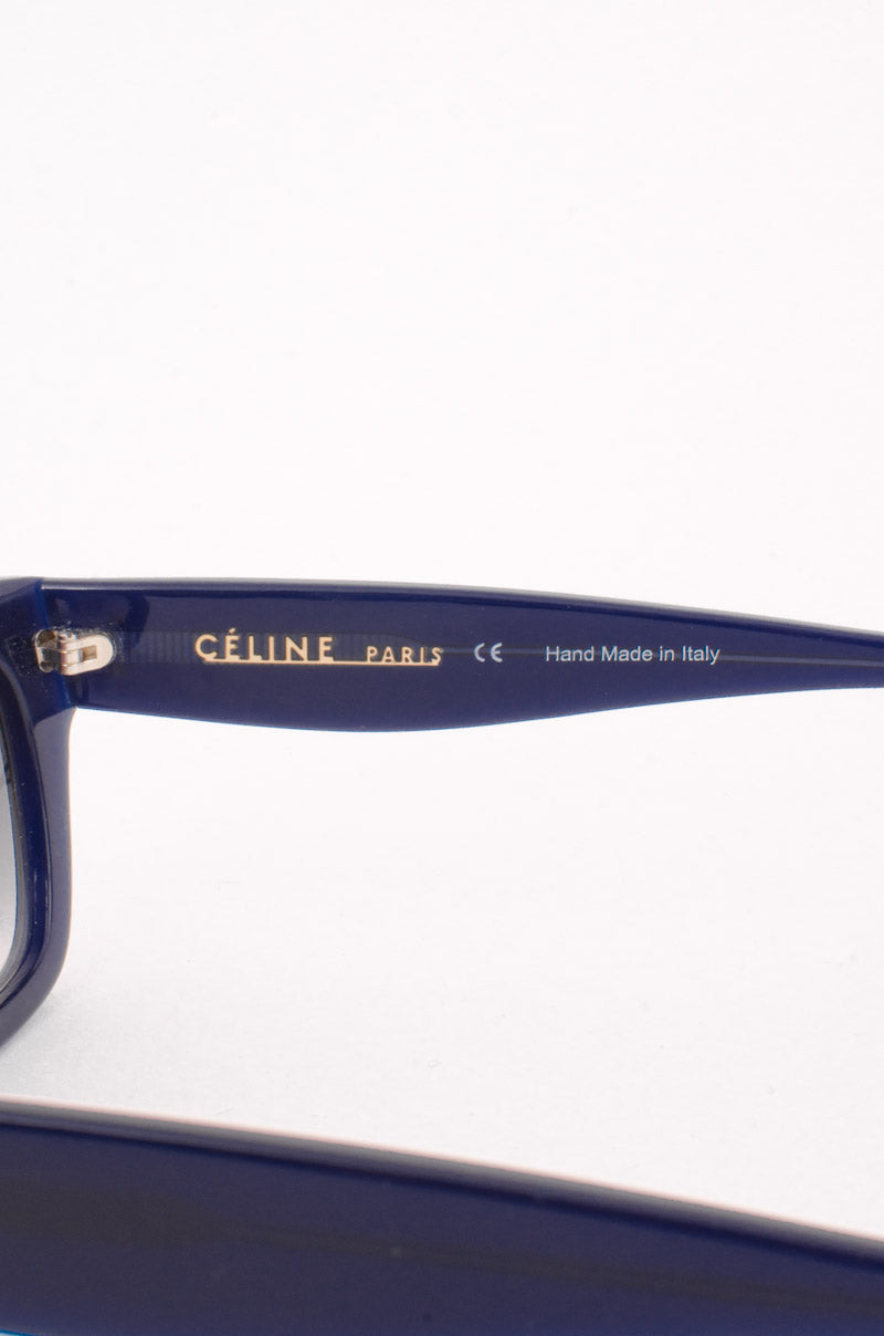 NAVY SQUARE SUNGLASSES
