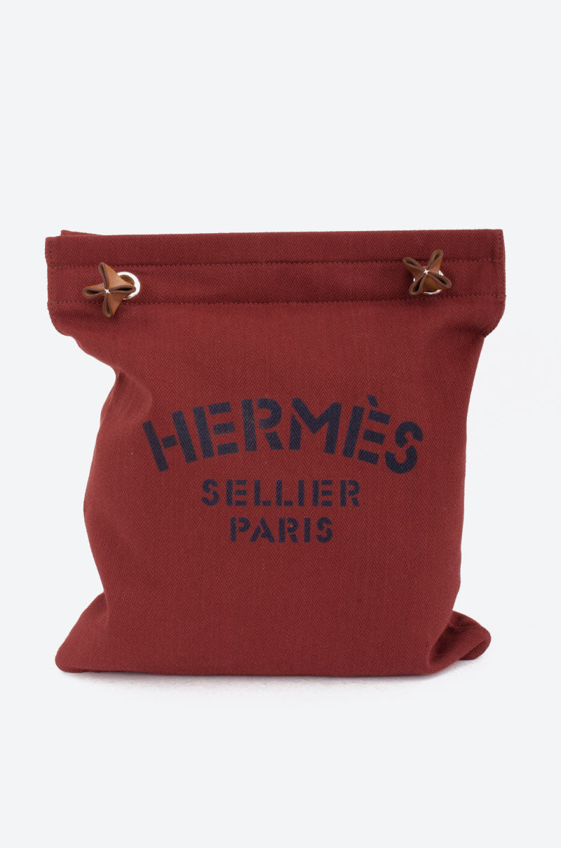 SELLIER CANVAS TOTE