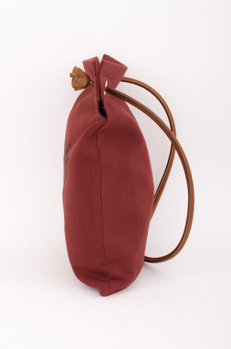 SELLIER CANVAS TOTE