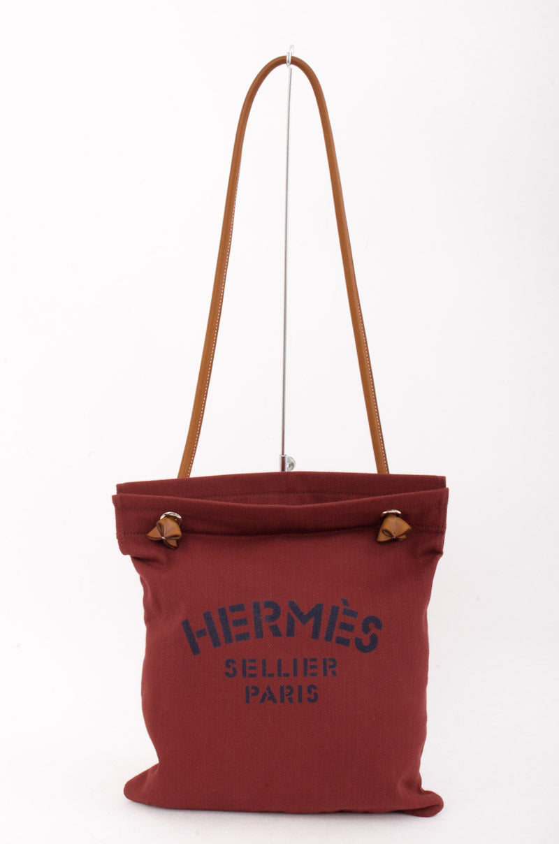 SELLIER CANVAS TOTE
