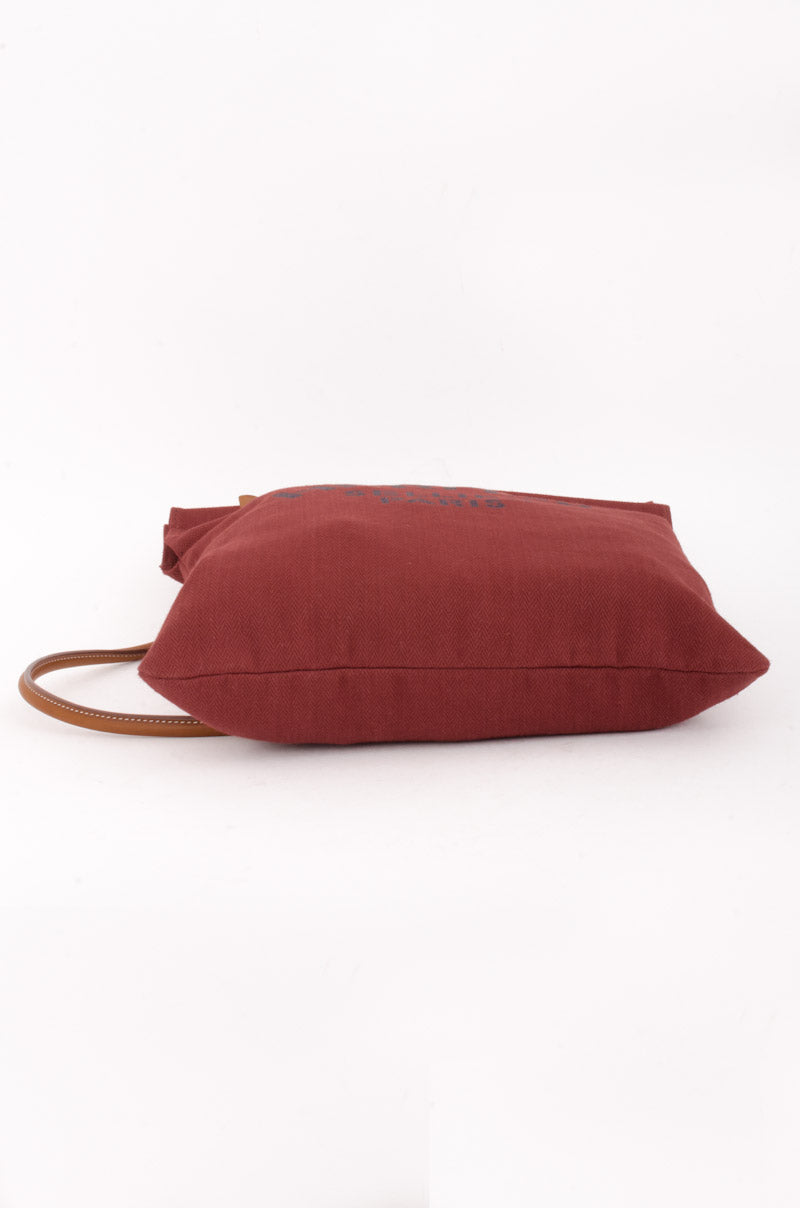 SELLIER CANVAS TOTE