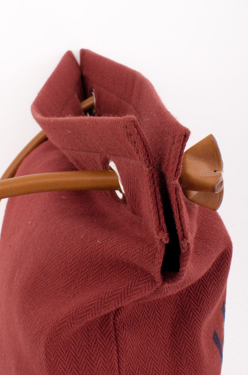 SELLIER CANVAS TOTE