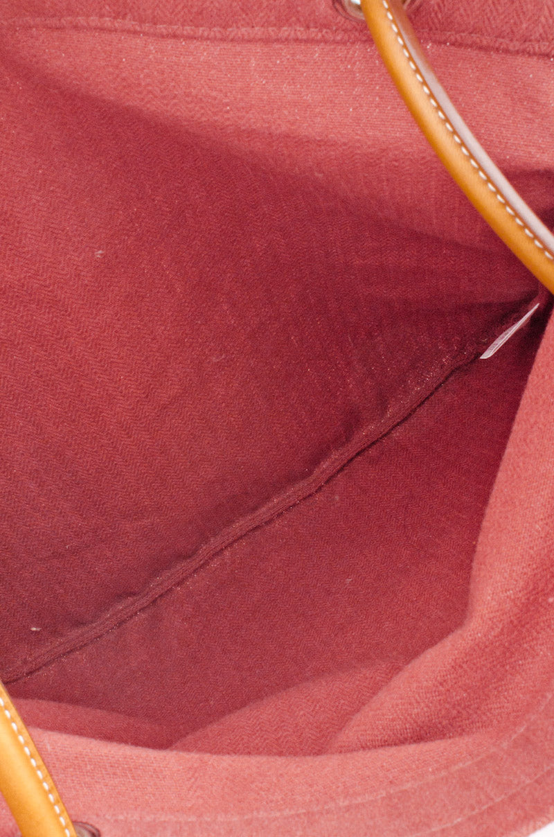 SELLIER CANVAS TOTE