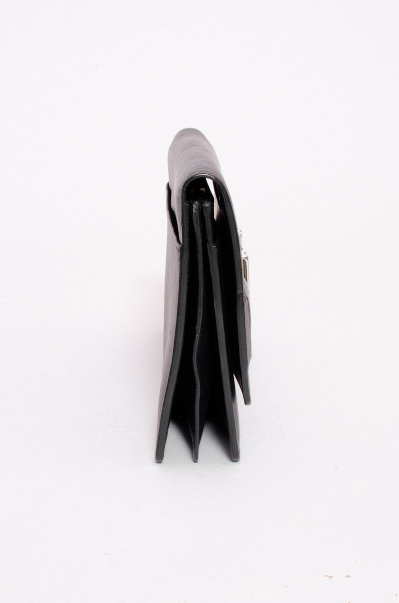 METAL EMBELLISHED CLUTCH