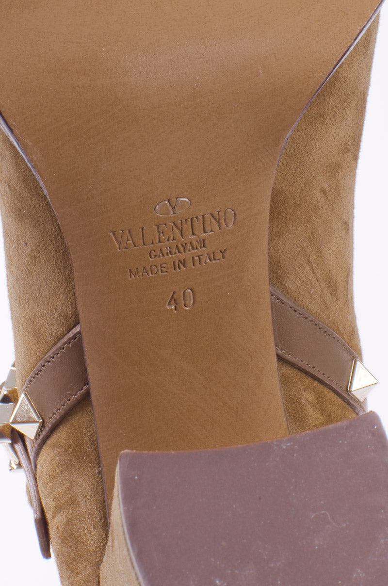 ROCKSTUD ANKLE BOOTS