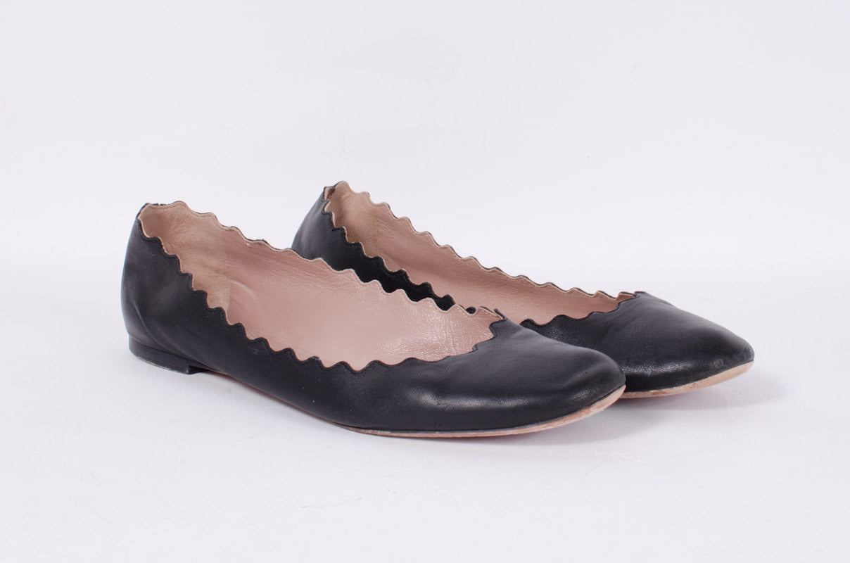 FLORAL BALLET SHOES
