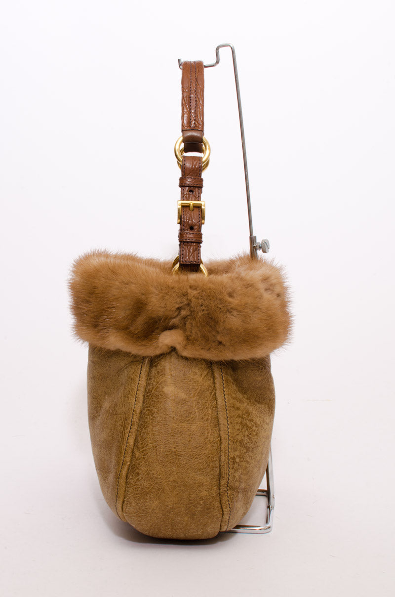 MONTONE VISONE PURSE