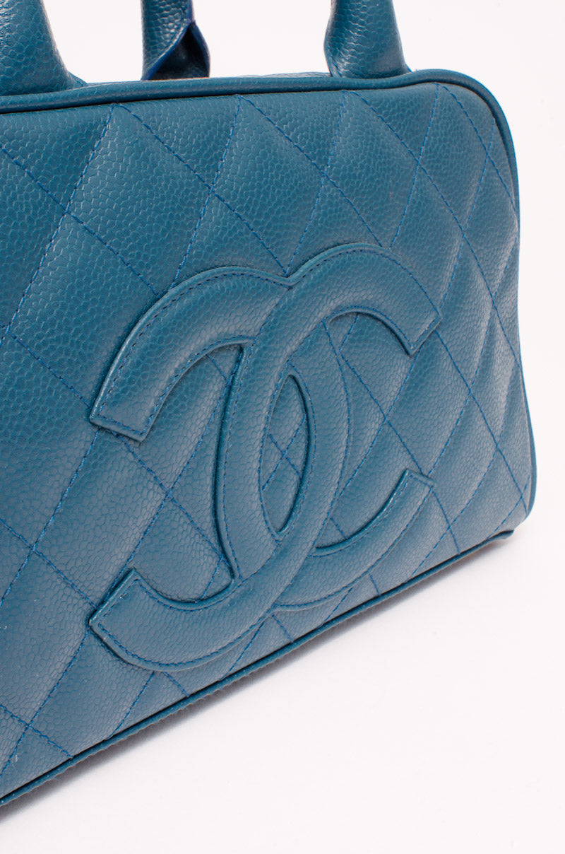TURQUOISE BOWLER BAG