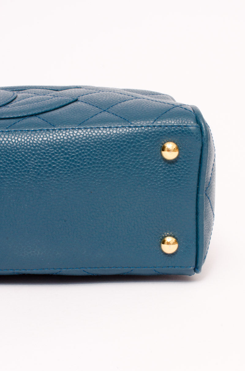 TURQUOISE BOWLER BAG