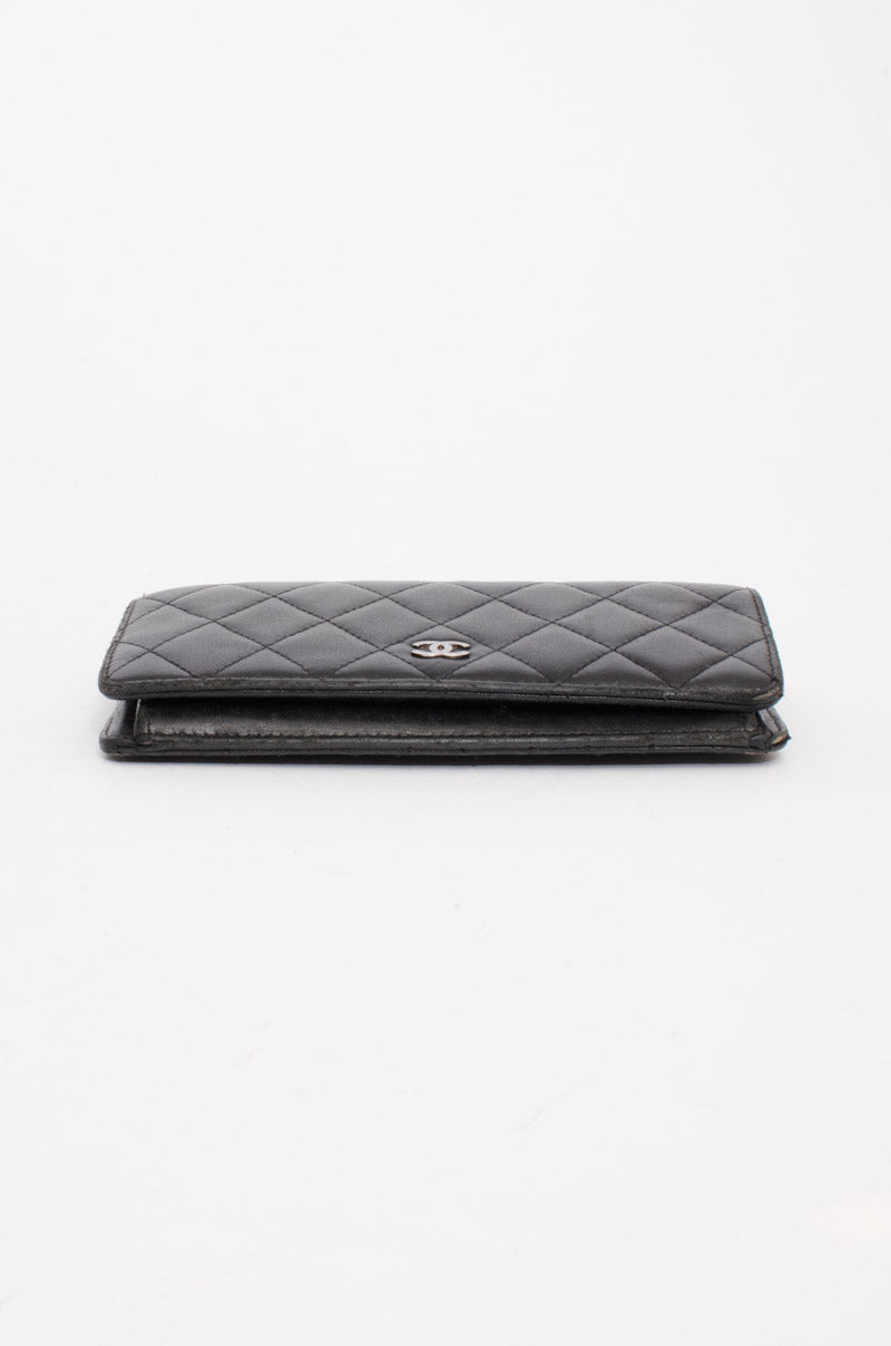 QUILTED LEATHER WALLET
