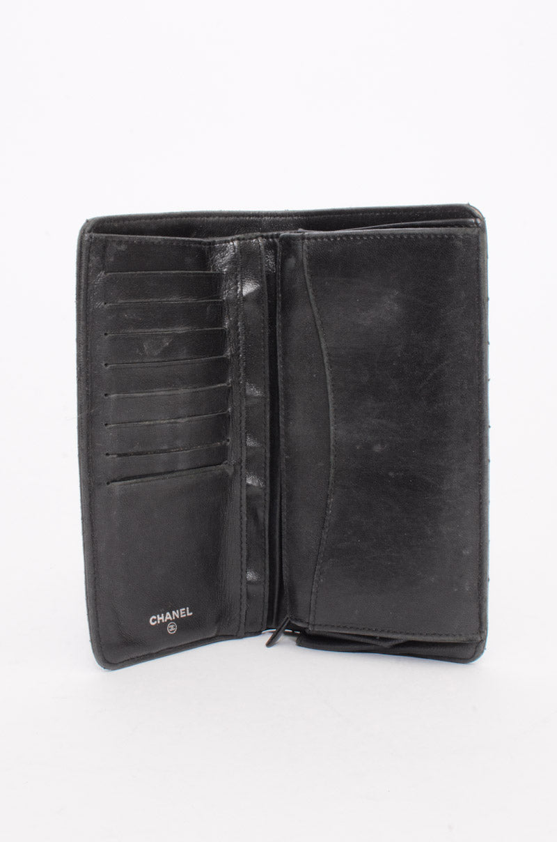 QUILTED LEATHER WALLET